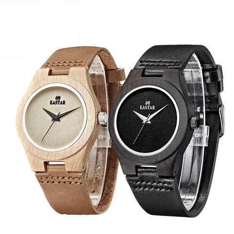 Wooden Strap Multi-function Calendar Watches