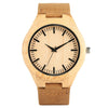 Wood Bamboo Watch Men Handmade