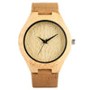 Wood Bamboo Watch Men Handmade