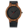 Stripe Wood Wrist Watch Men