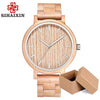 Wood Watch Sport Simple Wooden All Bamboo