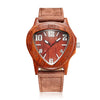 Natural Wooden Cowhide Leather Watches