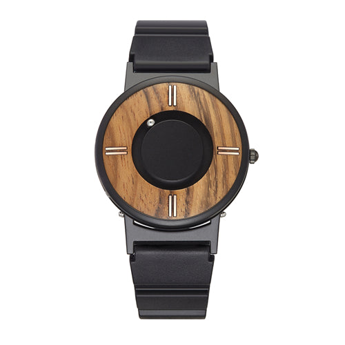 Wood Dial Scaleless Magnetic Watch